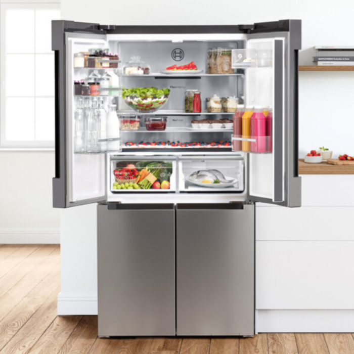 Bosch 483L Stainless Steel French Door Bottom Freezer, Multi Door - KFN96VPEA