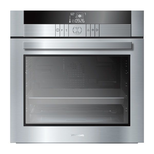 Grundig 60cm Silver Electronic Multifunction Oven -GEBM34003X