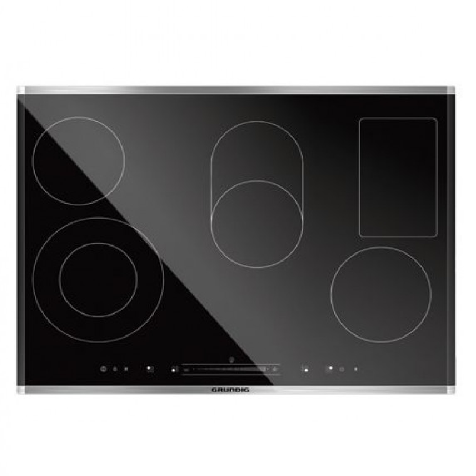 Grundig 80cm Black Vitroceramic Hob - GIEV824530