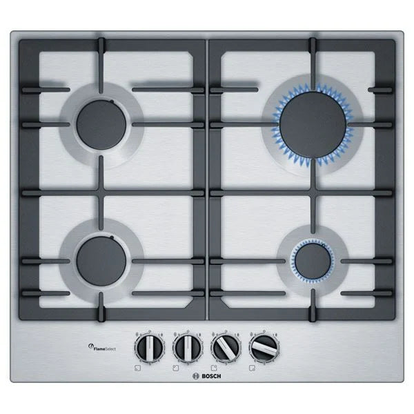 Bosch 60cm Stainless Steel Gas Hob - PCP6A5B90Z