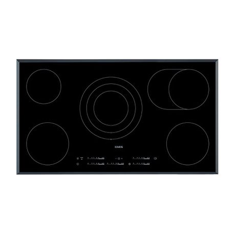 AEG 90cm 4 Zone Ceramic Hob - HK955070FB