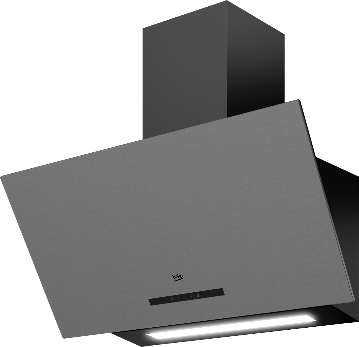 BEKO HCA93640SS INCLINED HOOD INOX 90CM