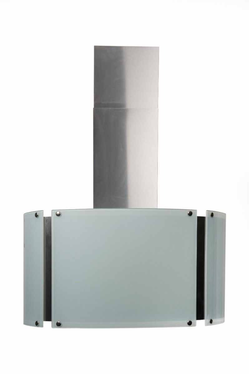 Falco 70cm Glass Wall Mounted Colour Extractor - FAL70GW