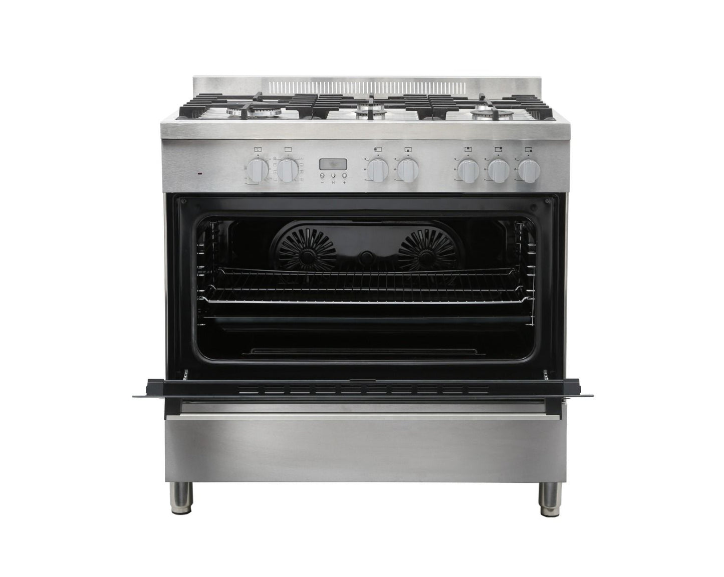 Defy 5 burner Twin Thermofan+ Gas/Electric Cooker and FREE Whistling Kettle! (76946)