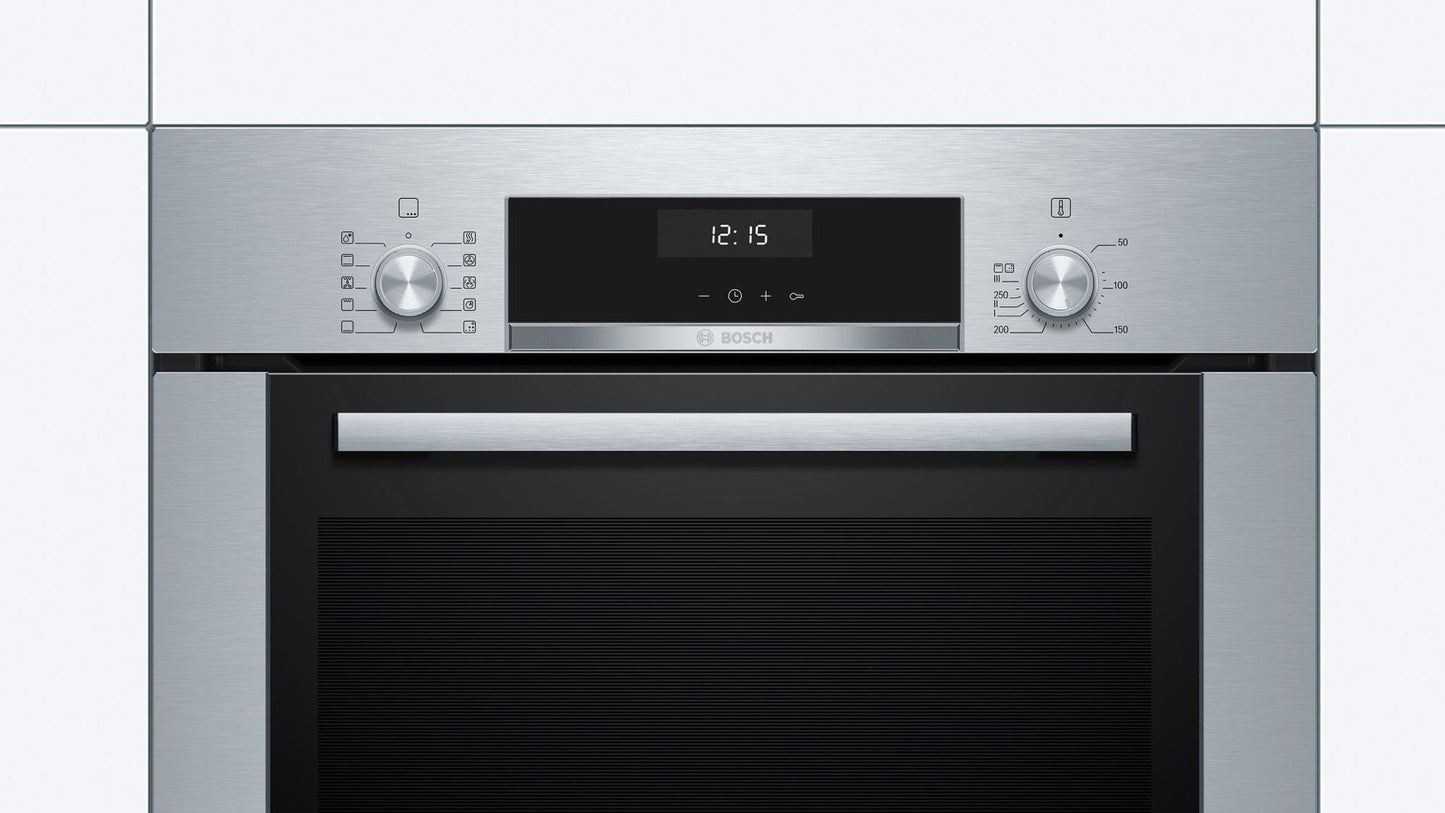 Bosch 66L Stainless Steel Series 6 Oven – HBJ354ES0Z