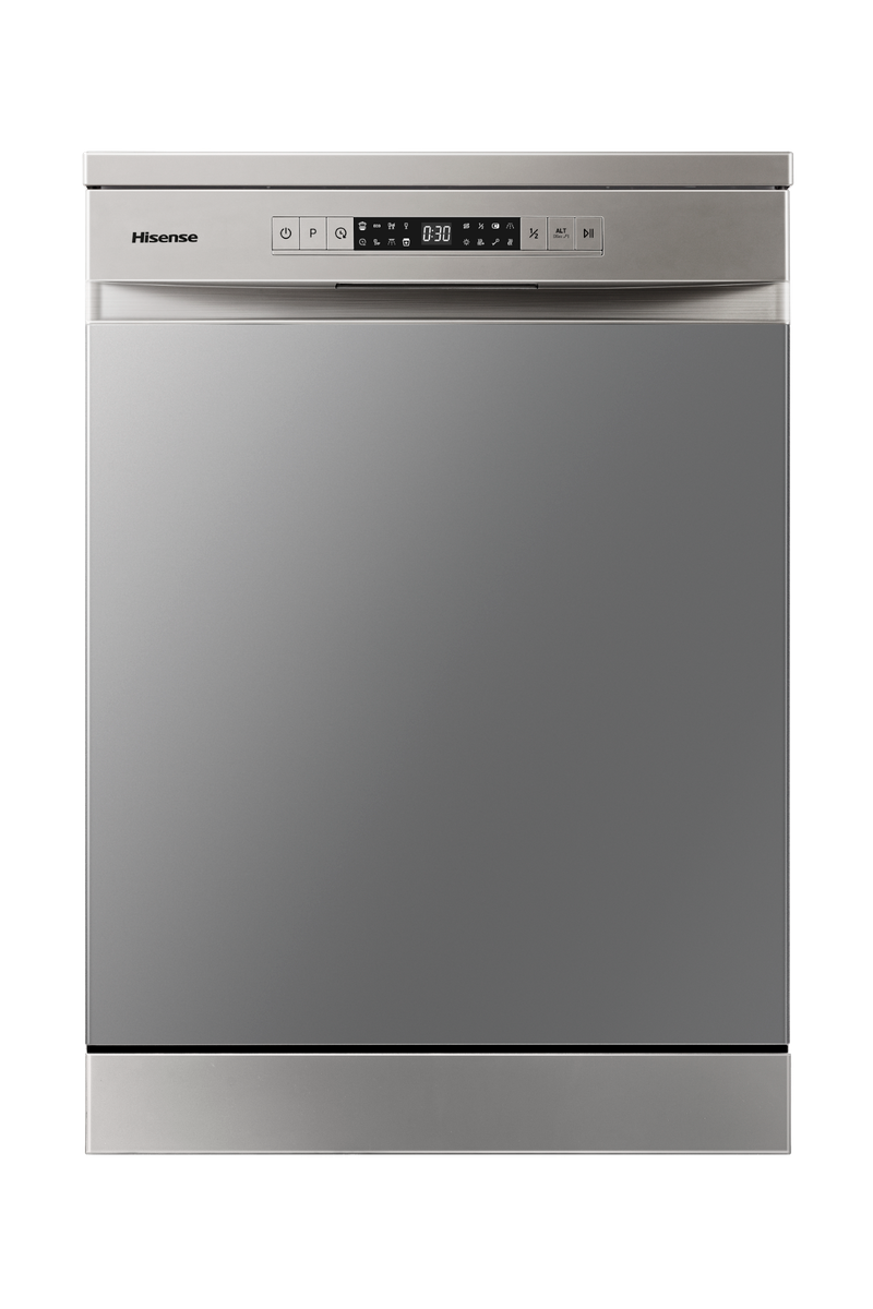Hisense 13 Place Dishwasher with LED Display - Inox
