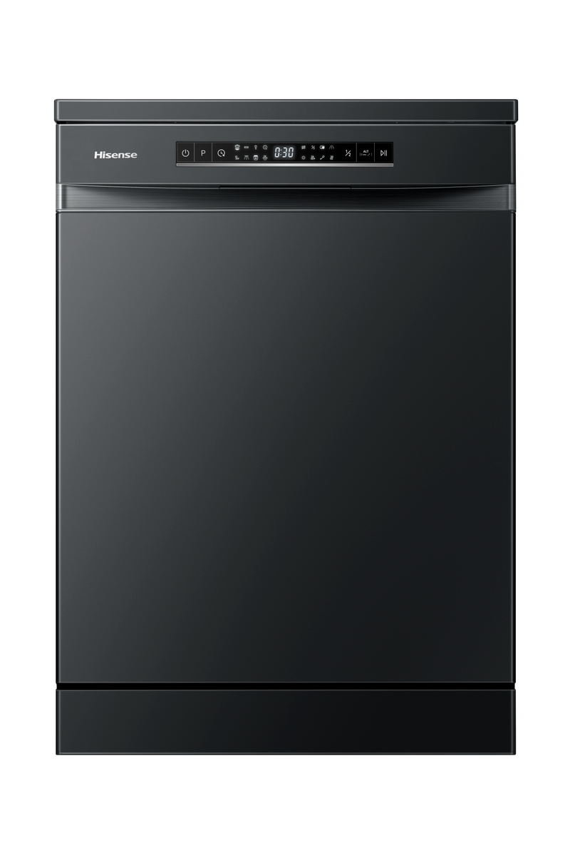 Hisense 15 Place Dishwasher with LED Display - Black