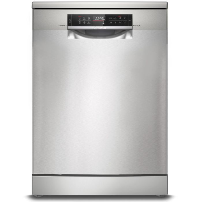 Bosch 60cm Freestanding Dishwasher Silver-inox - SMS6HMI03Z