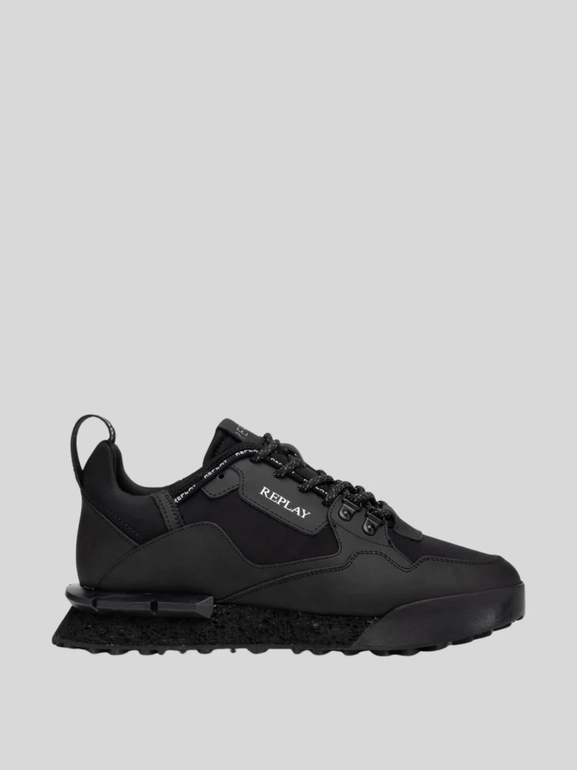 Replay Field Speed Pipe SA Black Sneakers
