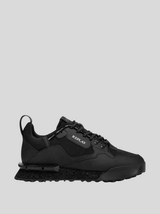 Replay Field Speed Pipe SA Black Sneakers