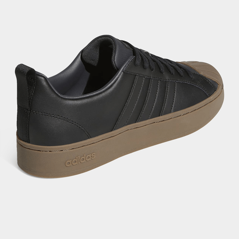 Men's Adidas StreetCheck Black/Brown Sneaker