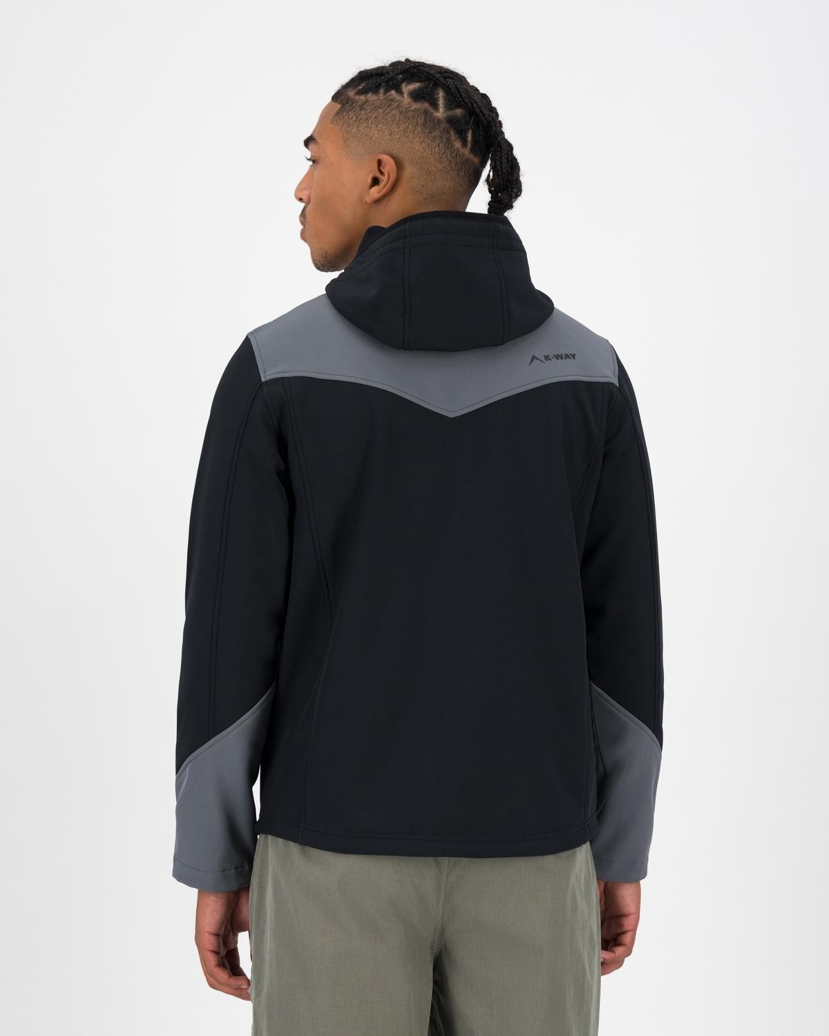 K-Way Men’s Benji Softshell Hoodie