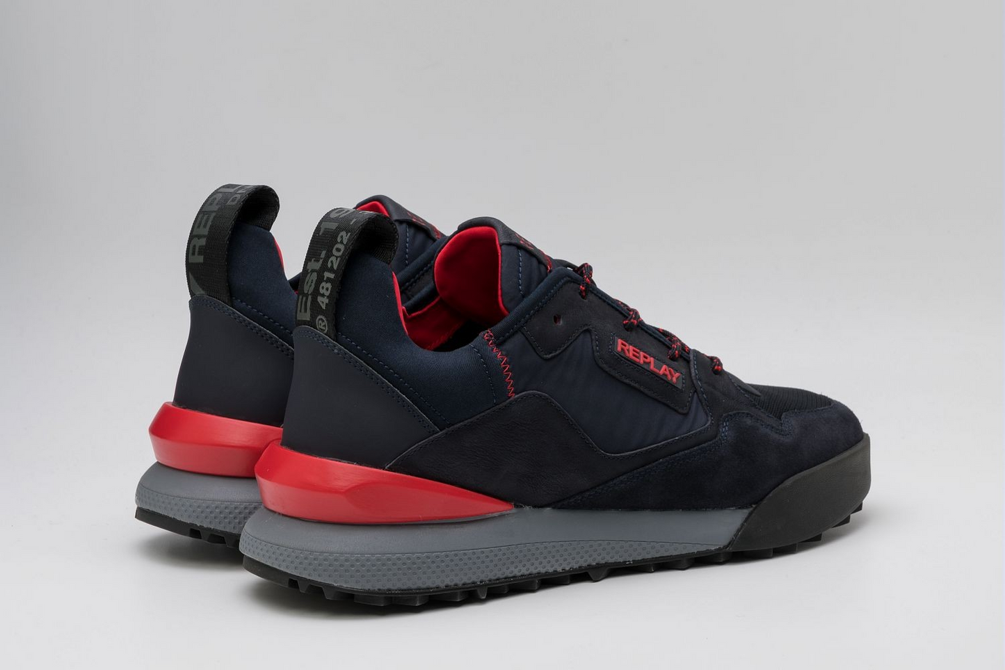 Replay Field Master Sneaker (Navy/Red)