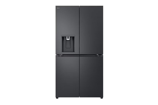 LG 675L Black Steel French Door Fridge Freezer with UVnano™ Ice & Water Dispenser – GC-L24FFCFB – DISPLAY UNIT