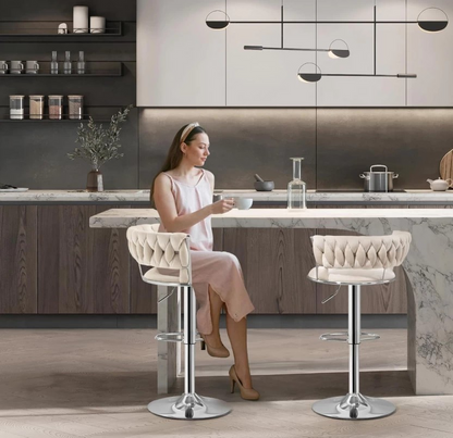 Bar Chair  (Finish Colour - Beige)