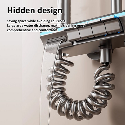 Bath Shower Set with LED Digital Display System