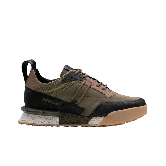 REPLAY - MEN’S FIELD JUPITER LACE UP SNEAKER