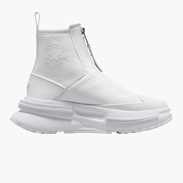 Converse Grey & White Run Star Legacy Chelsea CX Sneakers