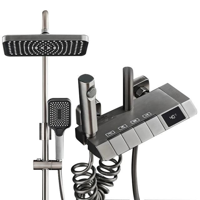 Digital shower set