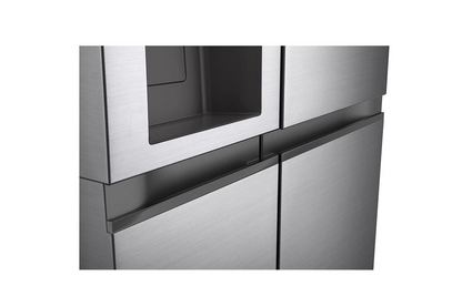 LG 617L Side by Side Platinum Silver Fridge/Freezer – GC-L257SLXL