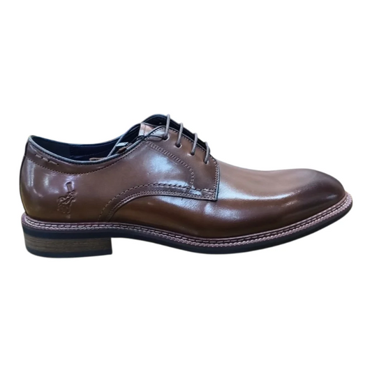 Polo Formal Shoe Classic Gibson Lace Up In Tan 0072417
