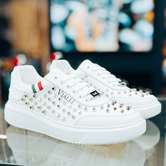 Vialli Vicario White Sneakers