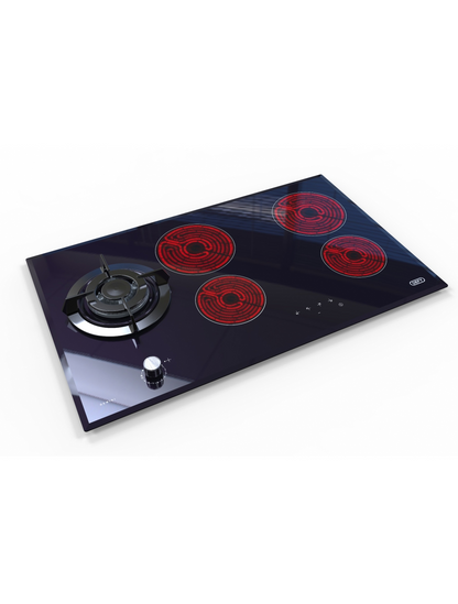 Defy Slimline 90cm Dual Fuel Gas on Glass & Ceramic Hob – DHG901