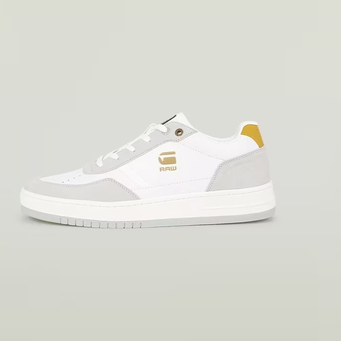 G-STAR RAW  ARC LEATHER BLOCKED SNEAKERS