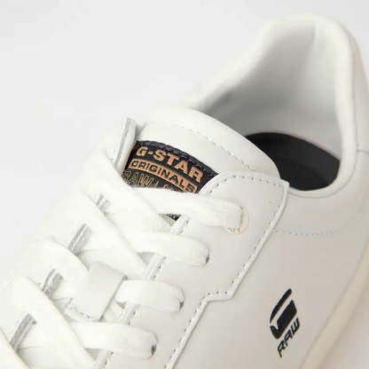 G-STAR REAW  CADET LEATHER SNEAKERS