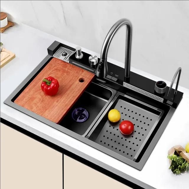 Multifunctional Complete Kitchen Sink with LED Display