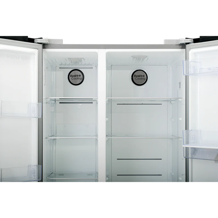 DEFY555lt Naturelight Side by Side Fridge Freezer DFF547