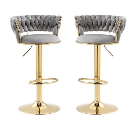 Foam Bar Stool  - Grey