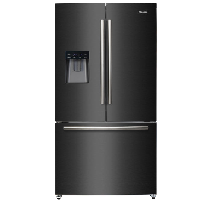 Hisense 536L Black (Graphite) Stainless Steel French Door Fridge - H720FSB-WD