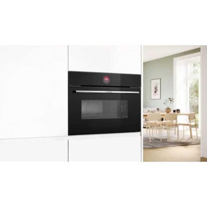 Bosch 45L Black Series 8 Built-In Compact Microwave Oven - CMG7241B1