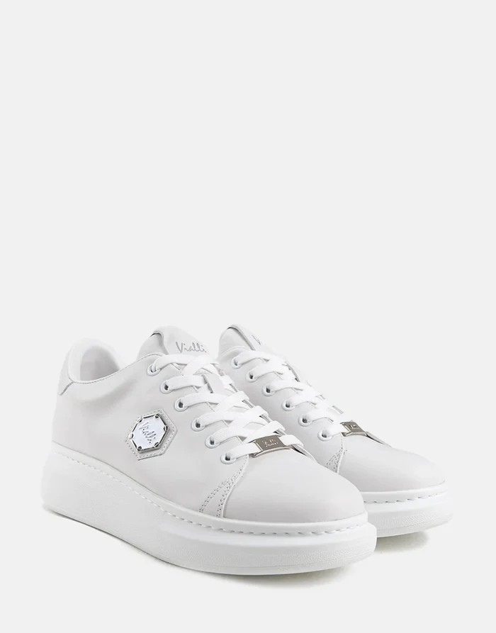 Vialli Bastoni White Sneakers