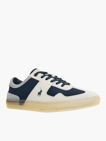 Polo Navy Gumsole Lace Up Sneakers