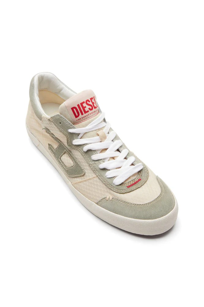 Diesel - S-Leroji Low-Low-top sneakers in mesh and suede