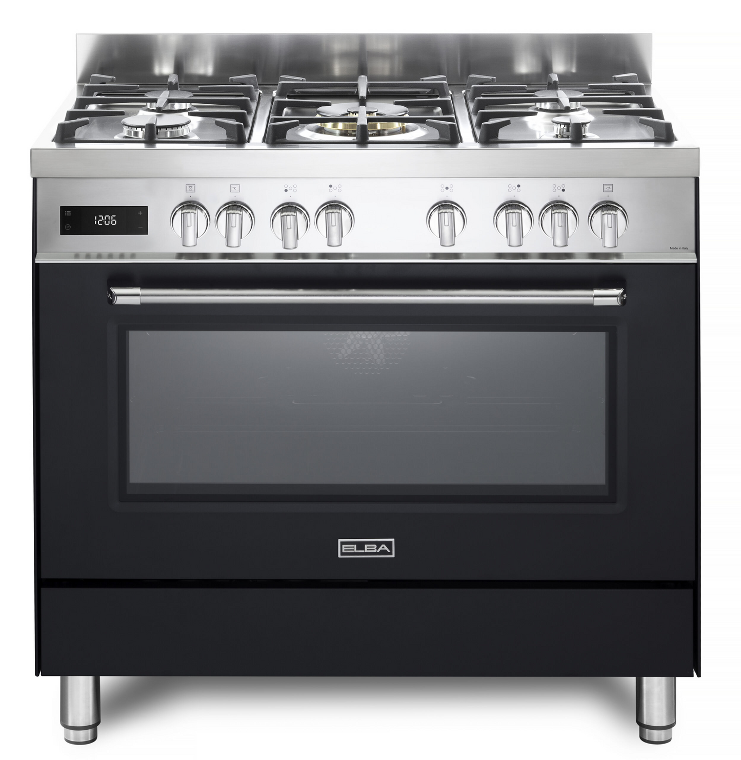 Elba 90cm Black Excellence Gas/Electric Cooker – 9S4EX937NB