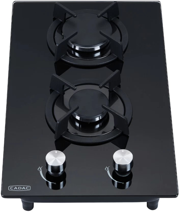 Gas glass hob  2 burner
