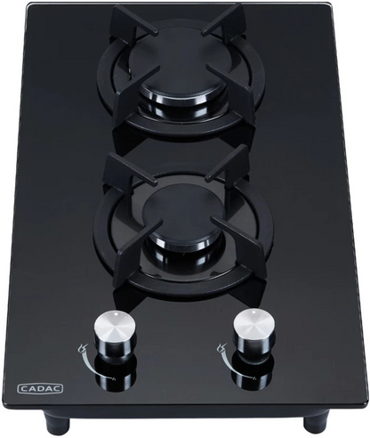 Gas glass hob  2 burner