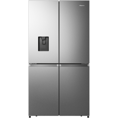 Hisense 579L Four Door Fridge Freezer Stainless Steel H750FS-WD