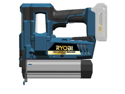 Ryobi -18V Li- ion Nailer Stapler ( Excludes battery & charger)