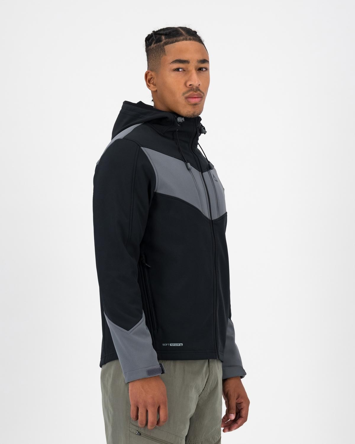 K-Way Men’s Benji Softshell Hoodie