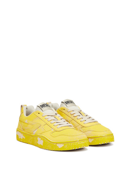 DIESEL - S-UKIYO V2 LOW - LOW-TOP SNEAKERS WITH PEEL-OFF EFFECT