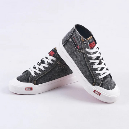 Diesel S-Athos Mid Sneakers (Black)