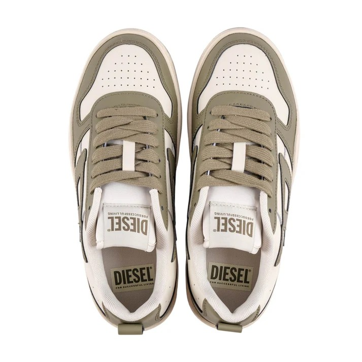 Diesel  S-Ukiyo V2 Low Sneakers (White/Nude)