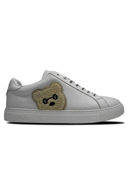 VIALLI PELUCHE SNEAKER (WHITE)