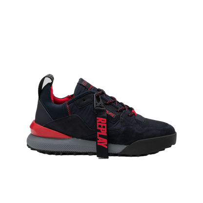 Replay Field Master Sneaker (Navy/Red)