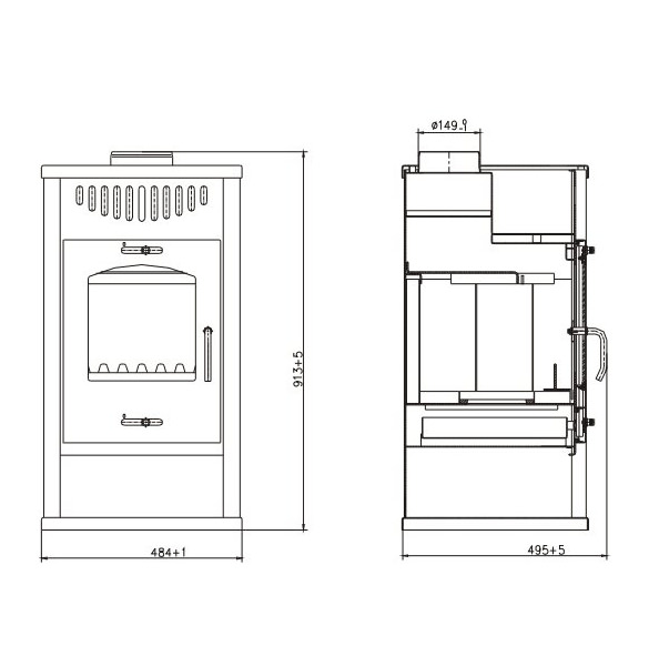 DELUXE EB -  WATER BASED FIREPLACES