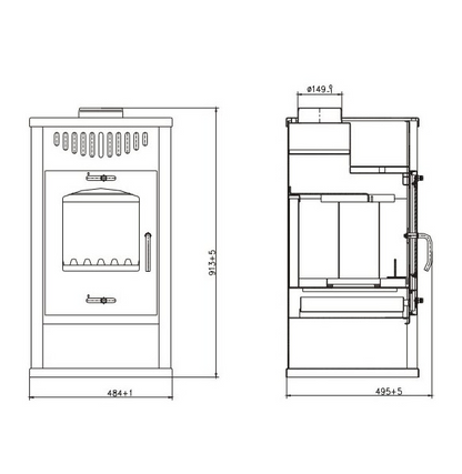 DELUXE EB -  WATER BASED FIREPLACES